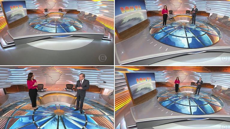 Globo estreia novo cenário no 'Bom Dia Brasil' e divide opiniões - Tudo Pop