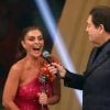 A intérprete de Maria da Paz levou o prêmio de melhor atriz pra casa