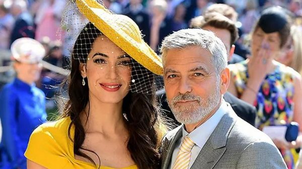 George Clooney e esposa (Acervo)