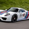 Super IPVA: Porsche 918 Spyder com pintura de competição, similiar ao carro com IPVA mais caro de SP em 2022 (Porsche/Divulgação)