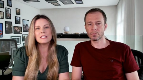 Tiago Leifert e Daiana Garbin explicaram doença da filha em vídeo nas redes sociais