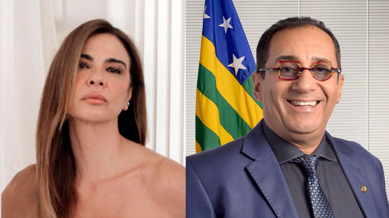 Luciana Gimenez e Jorge Kajuru: briga reaberta pelo STF (Foto: Montagem/Reprodução Instagram/Divulgação)