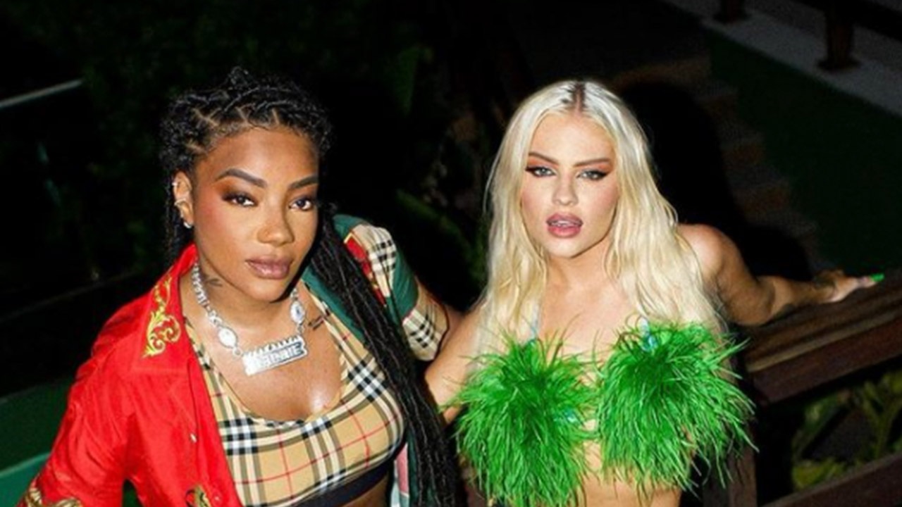 Ludmilla e Luisa Sonza dançaram juntas em festa no Rio de Janeiro (Foto: Reprodução Instagram)