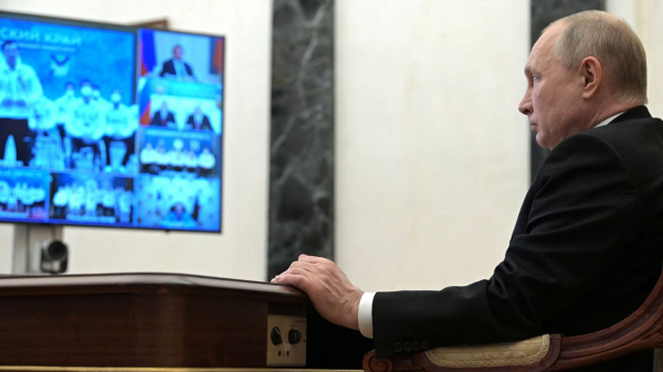 Vladimir Putin reconhece separatistas na Ucrânia e aumenta possibilidade de guerra na europa (Alexey Nikolsky/Kremlin)