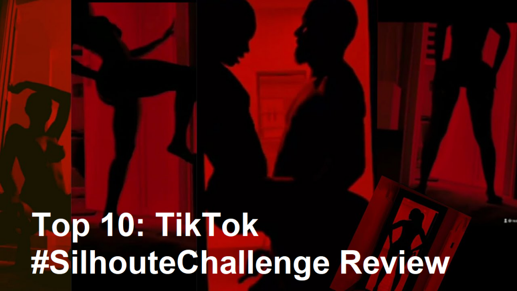 O desafio no TikTok acabou virando uma competição sensual e muito perigosa (Reprodução)