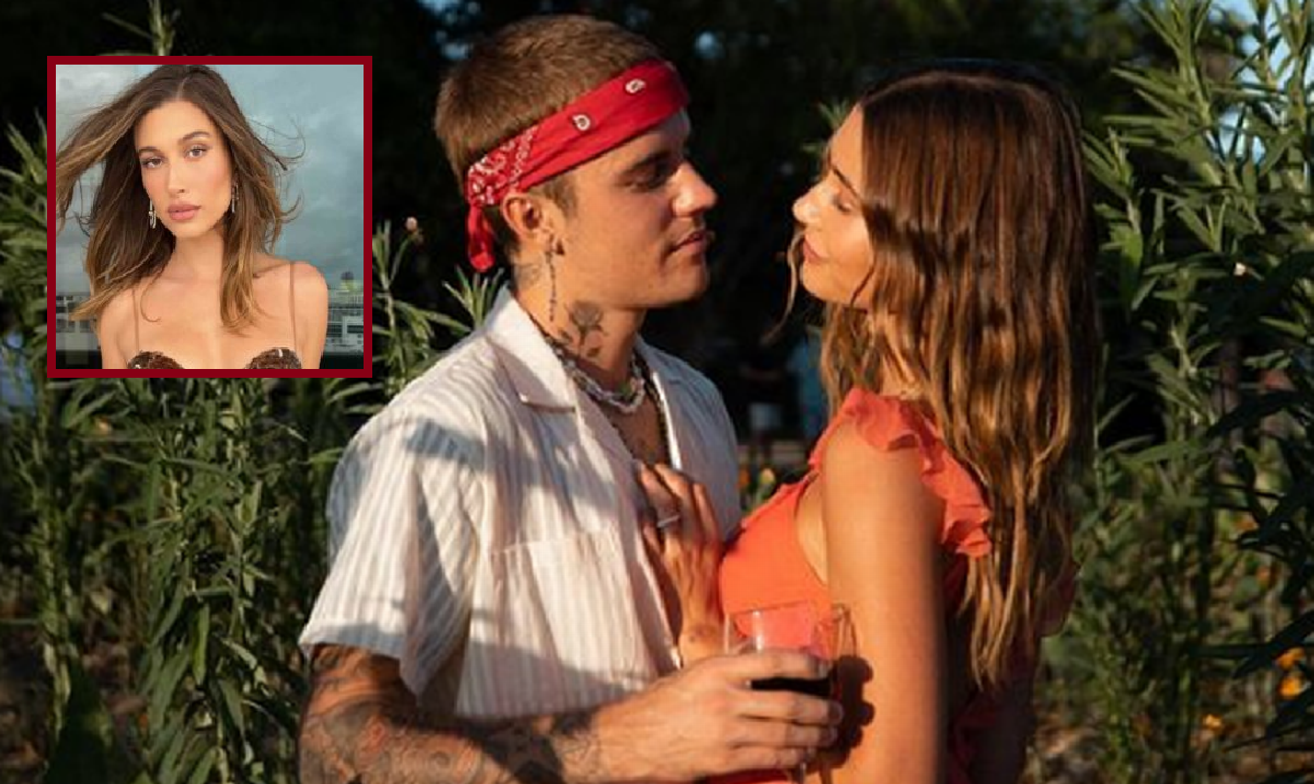 Modelo Hailey Bieber - esposa de Justin - é internada com ‘danos cerebrais’, diz site (Arte/Reprodução)