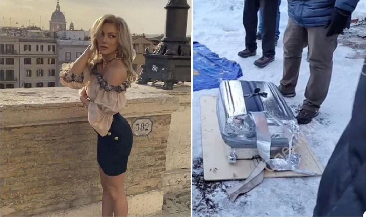 Corpo de modelo russa é achado em mala (Arte/Instagram)