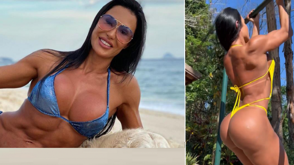 Gracyanne desceu pra malhar com seu menor fio dental e veja o vídeo (Instagram)