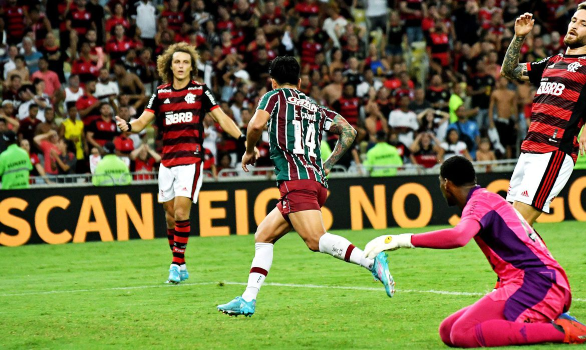 Cano marca dois e Fluminense supera Flamengo no Maracanã (Divulgação/Fluminense)