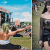 Lollapalooza foi tomado por looks transparentes e ousados (Allen/Flash/Divulgação)
