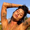 Aline Campos esbanjou seu corpo perfeito à beira da piscina (Instagram)