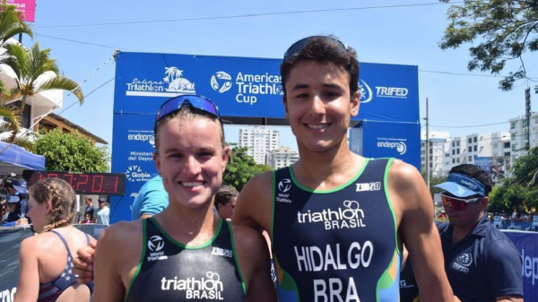 Miguel Hidalgo e Djenyfer do Brasil Arnold faturam ouro em Copa América (Reprodução/Twitter)