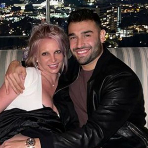Britney Spears em registro com o namorado Sam Asghari (Instagram)