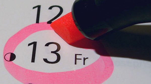A sexta-feira 13 não é um dia qualquer para os supersticiosos (Foto: wikicommons)