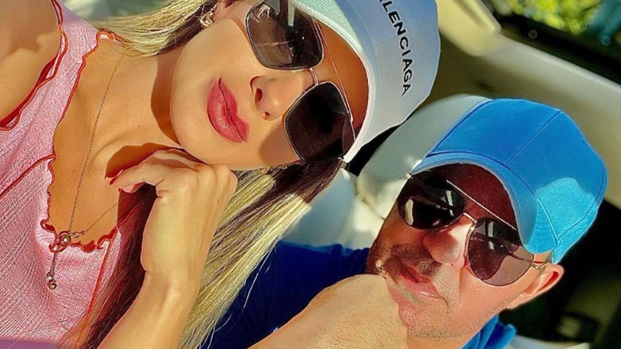 Eduardo Costa posta com a namorada Mariana Polastreli (Instagram)