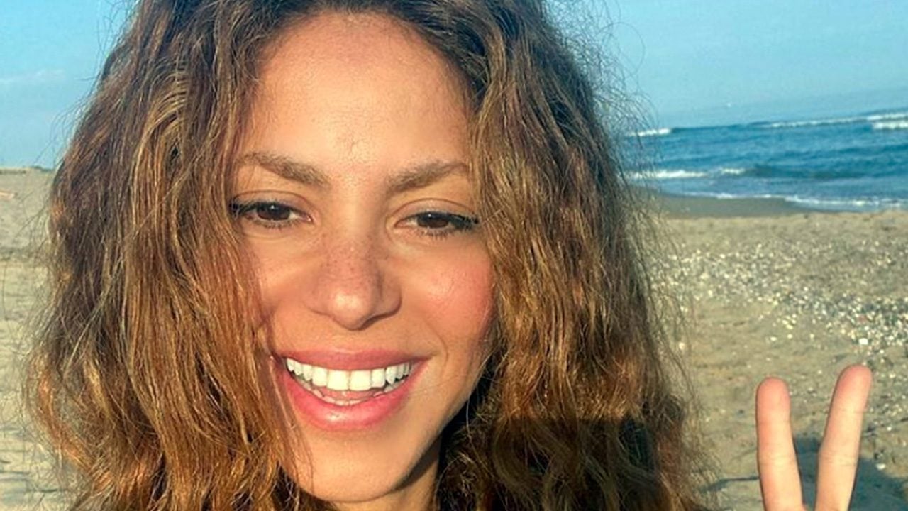 Shakira encantou fãs ao compartilhar dia de praia com os filhos (Instagram)