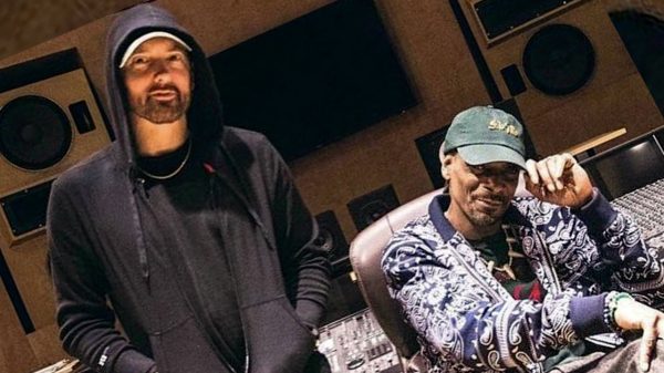 Eminem anunciou nova faixa em parceria com Snoop Dogg (Reprodução)
