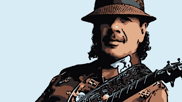 Carlos Santana desmaia no palco em show e preocupa fãs (Divulgação)