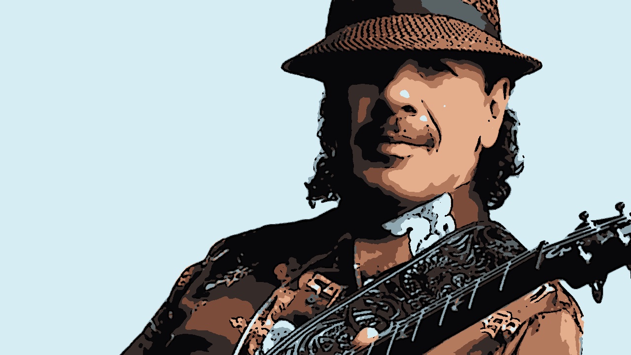 Carlos Santana desmaia no palco em show e preocupa fãs (Divulgação)