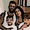 Gusttavo Lima e Andressa Suita em registro da festa em família dos 4 anos de Samuel (Instagram)