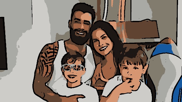 Gusttavo Lima e Andressa Suita em registro da festa em família dos 4 anos de Samuel (Instagram)