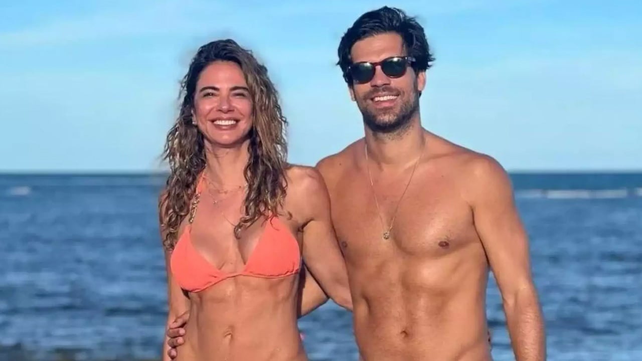 Luciana Gimenez como namorado Renato Breia (Instagram)