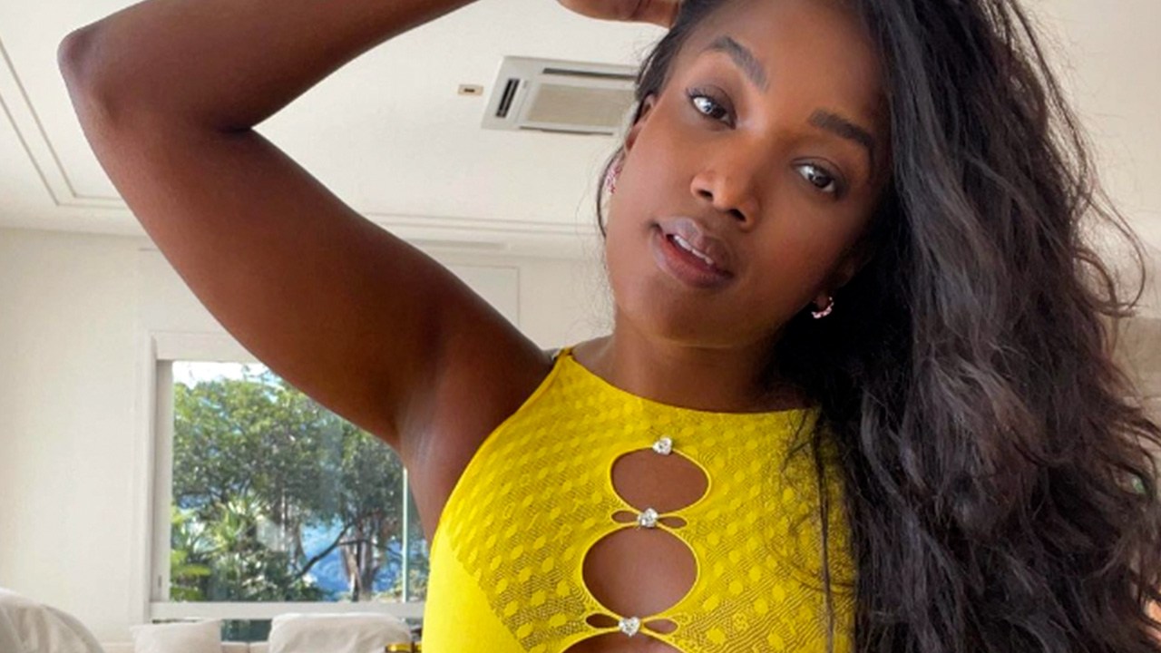 Iza arrasa e mostra corpaço em look fitness para delírios dos fãs (Instagram)