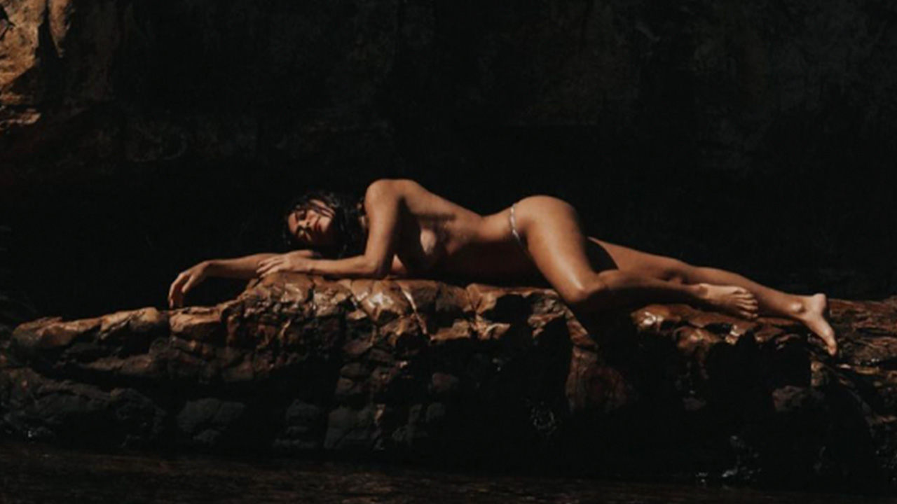 Juliana Paes mostra sua boa forma em cachoeira e seguidores vão ao delírio (Instagram)