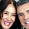 Claudia Raia, 55, e o marido Jarbas Homem de Mello: gravidez festejada
