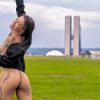 Damiana concorre no reality "Musa do OnlyFans" e gravou em Brasília