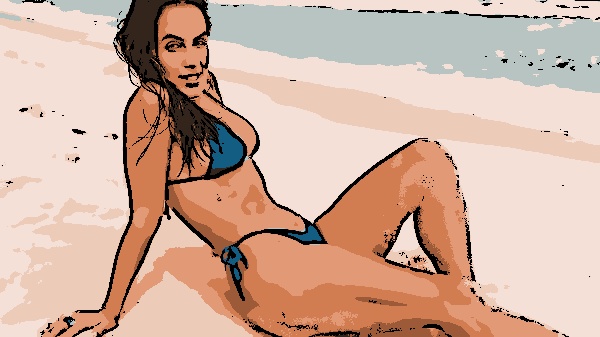 Carol Peixinho ostenta boa forma em cliques na praia (Instagram)