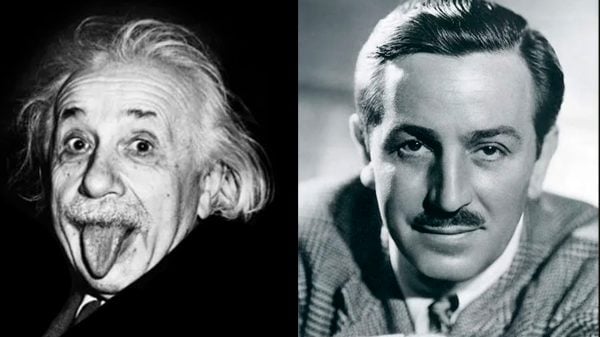 Albert Einstein e Walt Disney são exemplos que superaram adversidades e alcançaram o sucesso