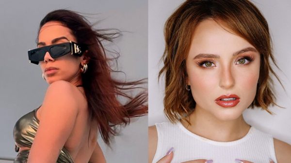 Anitta e Larissa Manoela são as campeãs brasileiras de faturamento no Instagram (Montagem/Instagram)