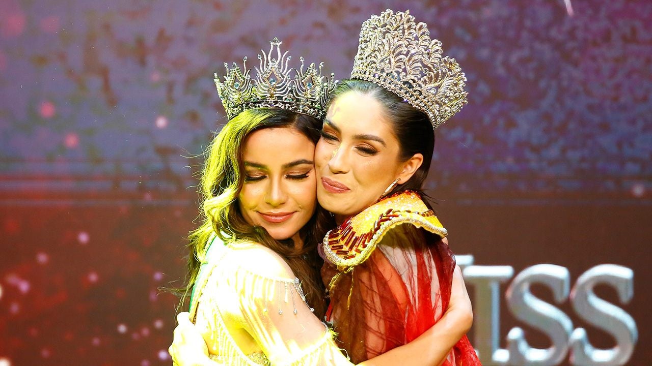 Jéssica Pedroso, Miss Brasil Terra 2022, e Júlia Gama, Miss Universo Brasil 2020