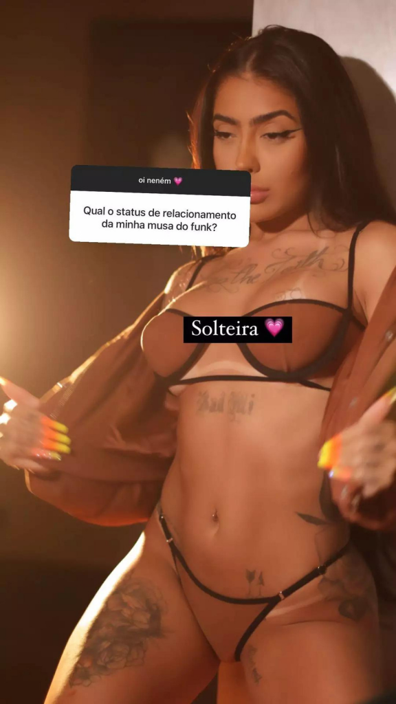 Mirella afirma que está solteira (Fonte: Reprodução/Instagram)