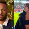 Neymar e a influenciadora Victoria Ruiz: tá rolando? (Montagem/Instagram)