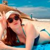 Sophia Abrahão encantou seguidores com registro de dia de praia (Instagram)