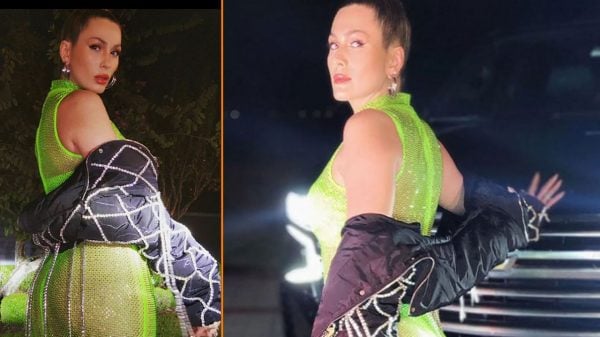 Lívia Andrade ostenta suas curvas em vestido transparente e ganha elogios (Montagem/Instagram)
