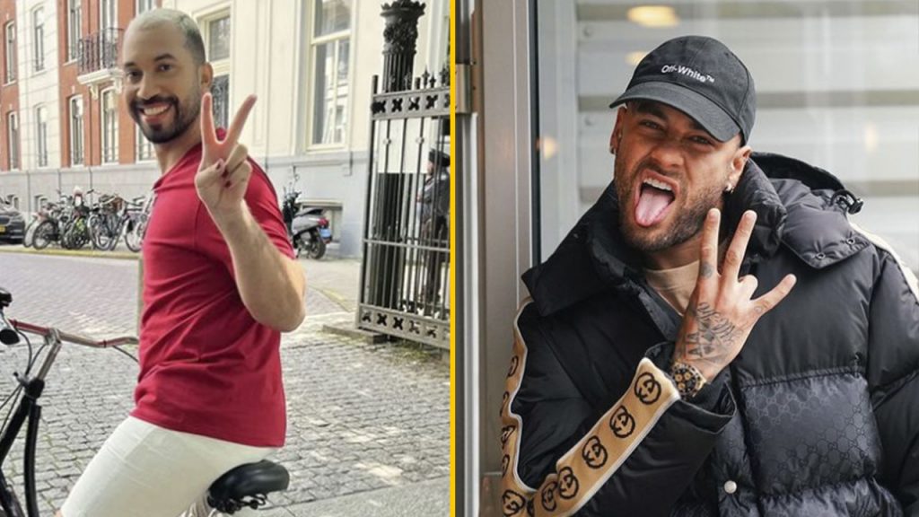 Gil do Vigor expressou gratidão e apoio a Neymar após lesão (Montagem/Instagram)