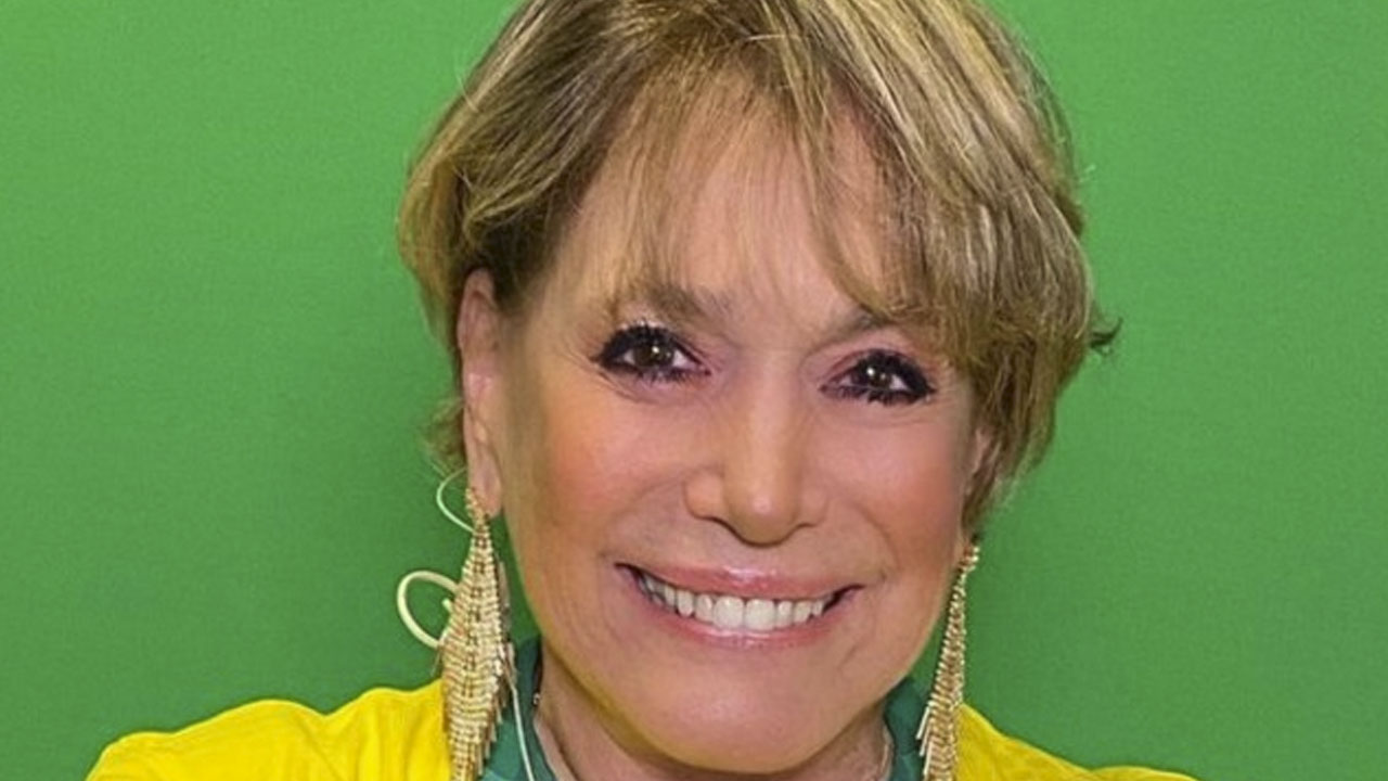 Susana Vieira virou assunto nas redes ao participar do "Central da Copa" (Reprodução)