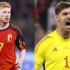 Kevin DeBruyne e Courtois são destaques da seleção da Bélgica na Copa (Montagem/Reprodução)