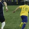 "A Guerra do Amanhã" traz "Peralta" como o atacante da seleção brasileira (Reprodução)