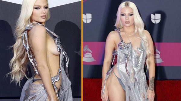 Luísa Sonza arrasa em festa do Grammy com vestido ousado (Montagem/Instagram)
