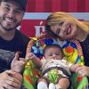 Murilo Huff com Marília Mendonça e o filho Léo (Instagram)
