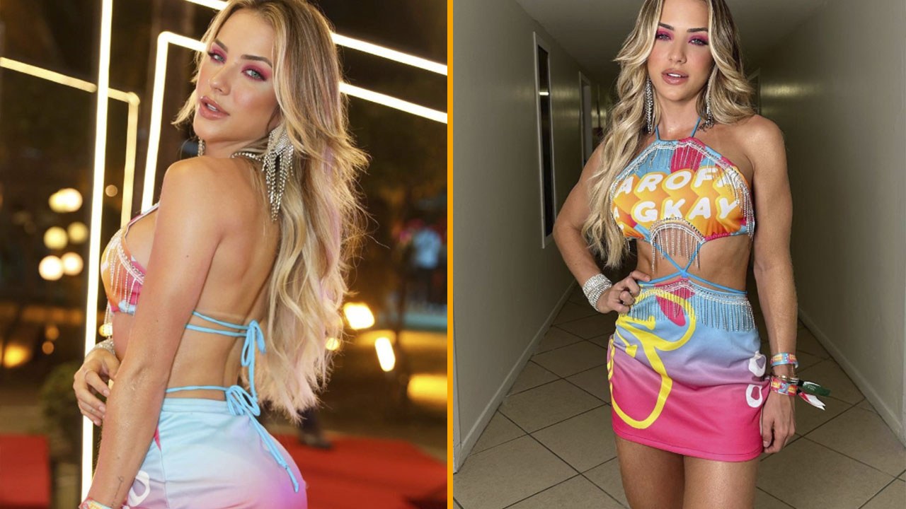 Gabi Martins encanta seguidores com sua beleza, pronta para curtir a Farofa da Gkay (Instagram)