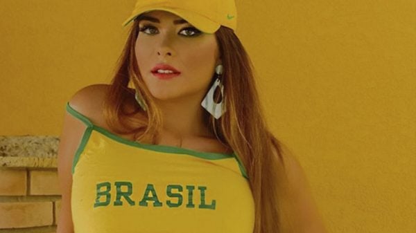 Geisy Arruda posa de look Brasil e arranca suspiro dos seguidores (Instagram)