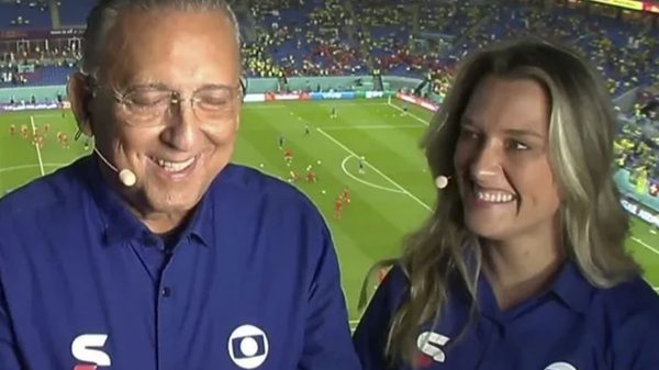 Polêmica de Galvão com Ana Thaís Matos provocou comunicado oficial da Globo (Reprodução)