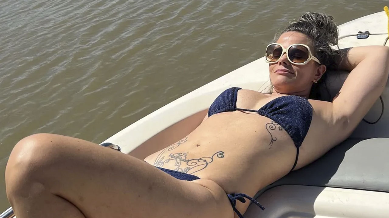 Maria Cândida surge de biquíni renovando bronzeado e encanta seguidores (Instagram)