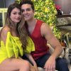 Luan Santana e Izabella Cunha na noite de Natal (Instagram)
