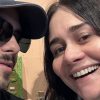 Alessandra Negrini e Antonio, seu filho com o ator Murilo Benício (Instagram)